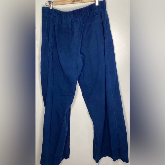 Maiwa indigo summer weight cotton drawstring pants lg. - Picture 3 of 15